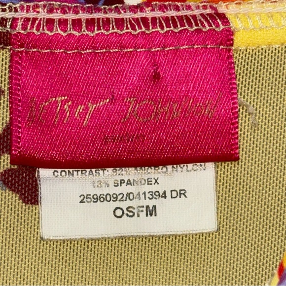 Vintage Betsey Johnson Coverup Sheer Panel OSFM (one size fits most) - Picture 7 of 10